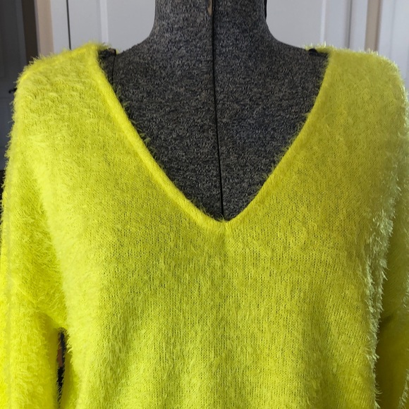 🖤🖤 XL XXL CROP TOP V-NECK SWEATER - Picture 2 of 6